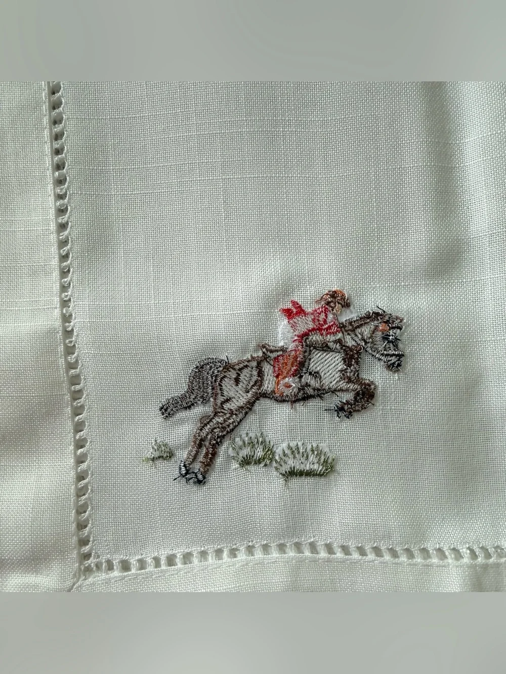 Charles Gallen Irish Home Textiles (Set of 4) 18” x 18” Napkins EQUUS NWT